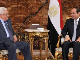 الرئيس ونظيره المصري يبجثان قرار ترمب بشأن القدس.jpg