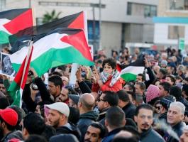 مسيرة حاشدة في بيروت تنديدا بإعلان ترمب بشأن القدس