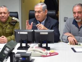 الكابينت يصادق على تعديل مشروع قرار إعلان الحرب