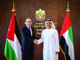 الإمارات والأردن تؤكدان ضرورة حشد التأييد الدولي لدعم 