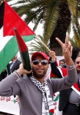 التيار الشعبي بتونس يحتفل بانطلاقة الثورة الفلسطينية