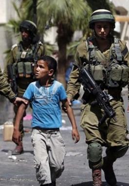 طفل فلسطيني