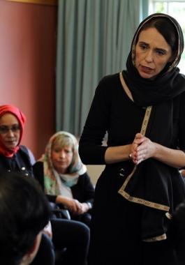 رئيسة الوزراء النيوزلندية