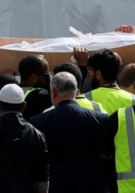 تشييع ضحايا مجزرة نيوزيلندا