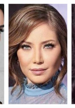 سلافة معمار و سيرين عبد النور ونادين نجيم