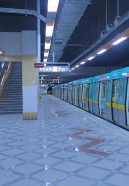 بالصور: مصر تستعد لأمم أفريقيا بمحطات مترو جديدة