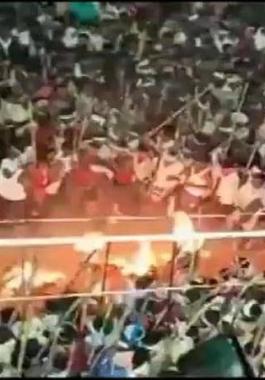الهند: أكثر من 100 مصاب في مهرجان 