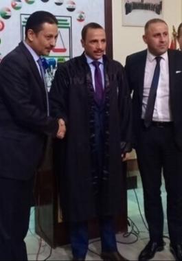 شاهد: نقابة المحامين الفلسطينيين تُكرم رئيس مجلس الأمة الكويتي في القاهرة