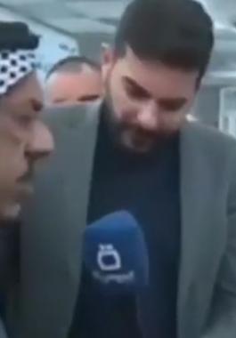 بالفيديو والصور: عراقي يلفظ 