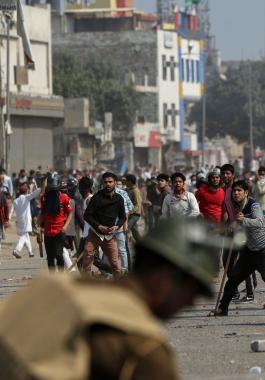 تظاهرات نيودلهي