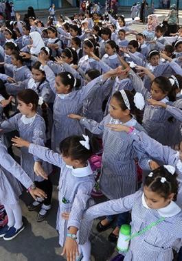 مدارس الأونروا بغزة