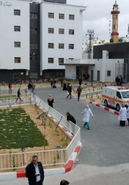 المكان الأكثر خطورة في مبانِ وزارة الصحة بغزّة.jpg