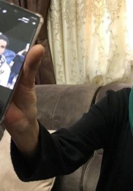عائلة الشهيد اياد الحلاق