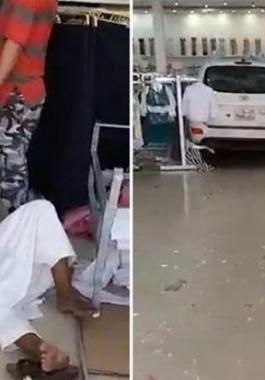 بالفيديو: فزع في 