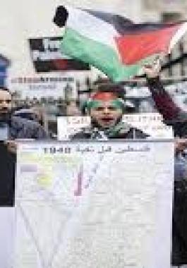 احتجاجات بأمريكا ضد خطة الضم