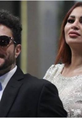 أحمد الفيشاوي وزوجته