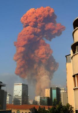 انفجار مرفأ بيروت