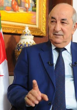 الرئيس الجزائري