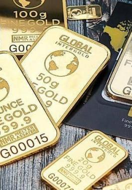 الذهب: يهبط مع تحسن 