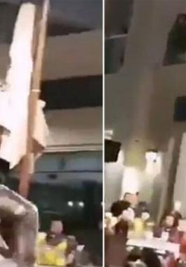 أول تعليق من محمد رمضان بعد سقوطه خلال حفل أُقيم في دبي.jpg
