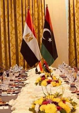 وفد مصري في طرابلس