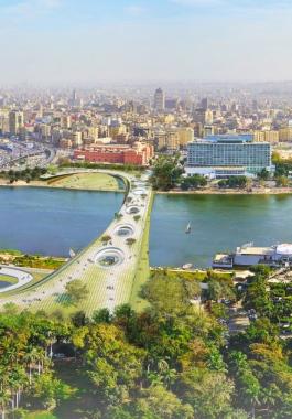 جسر يصل برج القاهرة بالمتحف المصرى يفوز بجائزة دولية للعمارة
