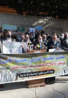 لجنة الأسرى بغزّة تُطالب المجتمع الدوليّ بتسيير لجان دولية لمتابعة الأسرى