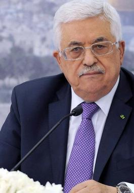 محمود عباس.