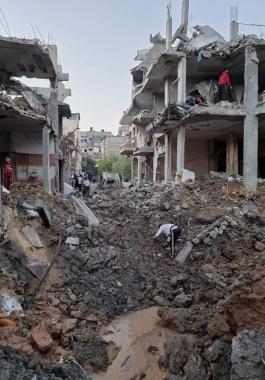 القصف الإسرائيلي