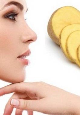 البطاطس لتقليل علامات الشيخوخة وتفتيح البشرة