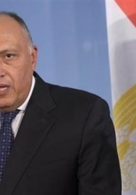 وزير الخارجية المصري: الجهود مستمرة لمحاولة التوصل لوقف إطلاق النار بين غزّة و