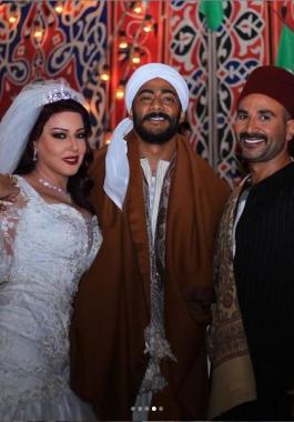هل أصلح محمد رمضان بين سمية الخشاب وأحمد سعد