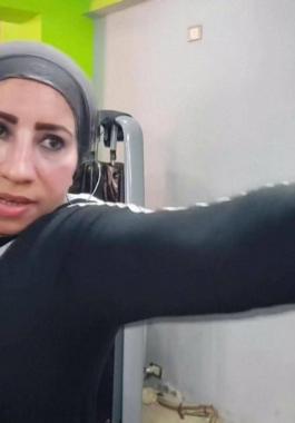 شاهدوا | مصرية تدرب الرجال على 