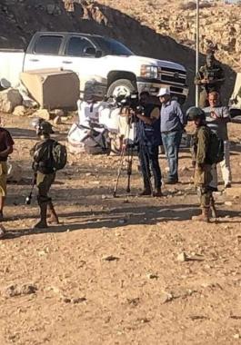 قوات الاحتلال في الأغوار الشمالية