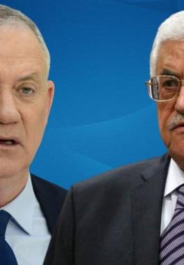 الرئيس عباس يلتقي بيني غانتس في رام الله.jpeg