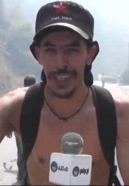 شاهد: فيديو حرق جمال بن اسماعيل كامل يشعل تيزي وزو