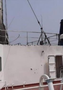 السفينة المستهدفة بخليج عمان.jpg