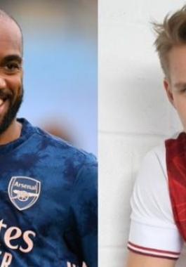 شاهد: فضيحة تستهدف مارتن اوديغارد مع اللاعب لاكازيت