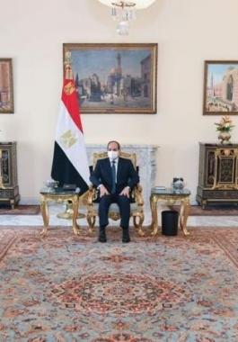 السيسي ومستشار أمريكي