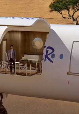 طائرة جديدة تضم ديسكو وقاعة مؤتمرات ومستشفى للطوارئ