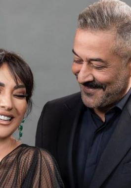 عبد المنعم عمايري وأمل عرفة