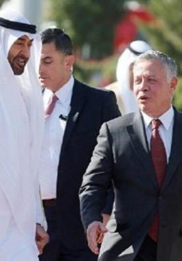 العاهل الأردني.
