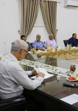 اجتماع الفصائل في مكتب السنوار