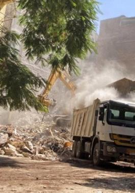 انهيار مبنى