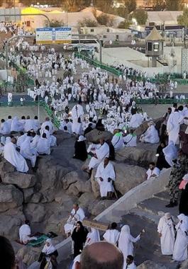 حجاج على عرفات