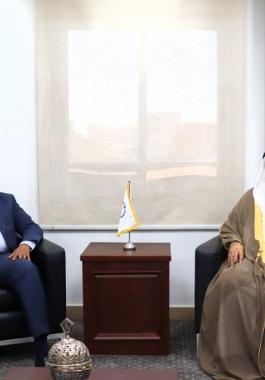 العسومي وسفير الصموال