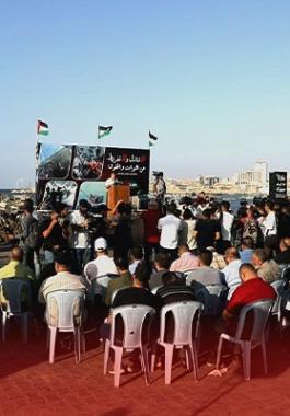 وضع حجر الأساس للممر المائي وافتتاح جدارية