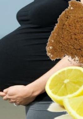 الكمون مع الليمون للحامل