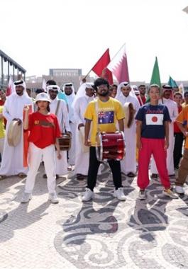 أرض المونديال