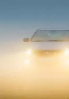 نصائح لقيادة آمنة في الضباب الكثيف